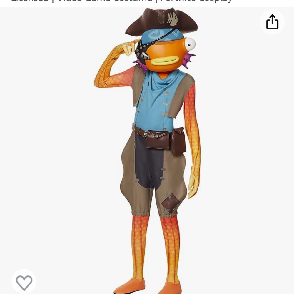 Fortnite Fish Costume